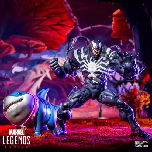 Marvel Legends Series Marvel Rivals Venom & Jeff the Land Shark 6-Inch Action Figures (Pre-Order)
