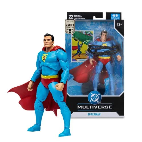 DC Multiverse McFarlane Vault Collection Wave 1 Superman Action Comics #1 7-Inch Scale Action Figure