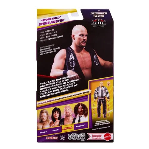 WWE Summer Slam Elite 2026 Stone Cold Steve Austin Action Figure