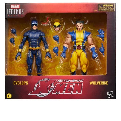 Astonishing X-Men Marvel Legends Cyclops &amp; Wolverine 6-Inch Action Figures (Pre Order Jan 27)
