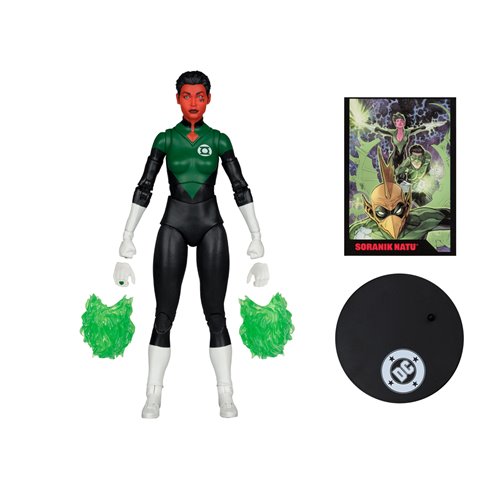 DC Direct Page Punchers Wave 15 Soranik Natu Green Lantern Corps #47 7-Inch Scale Action Figure with Comic (Pre Order DEC)