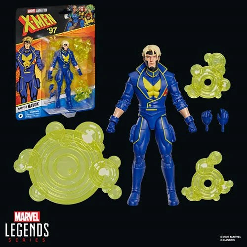 X-Men 97 Marvel Legends Havok 6-inch Action Figure (Pre Order Jan 27)