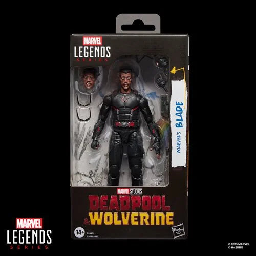 Deadpool & Wolverine Marvel Legends Blade 6-Inch Action Figure: