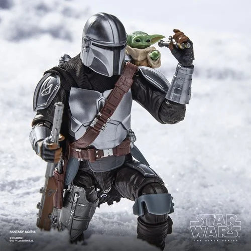 Star Wars The Black Series The Mandalorian & Grogu Deluxe 6-Inch Action Figure