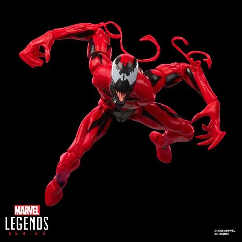 Spider-Man Maximum Carnage Marvel Legends Series Carnage Retro Cardback 6-Inch Action Figure (Pre-Order Jan 27)