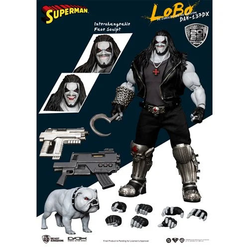 DC Comics Lobo DAH-137DX Deluxe Action Figure - SDCC 2025 Previews Exclusive
