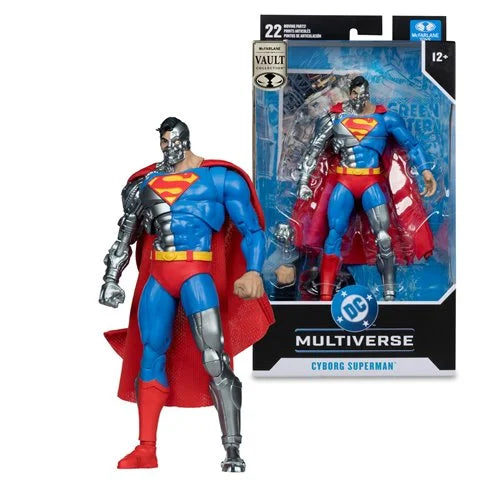 DC Multiverse McFarlane Vault Collection Wave 2 Cyborg Superman Revenge of the Green Lanterns 7-Inch Scale Action Figure