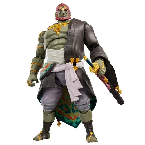 The Legend of Zelda Heroes of Hyrule Tears of the Kingdom Deluxe Ganondorf 6-Inch Scale Action Figure
