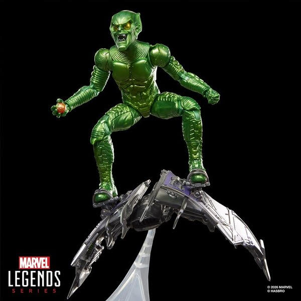 Spider-Man: No Way Home Marvel Legends Series Green Goblin Deluxe 6-Inch Action Figure